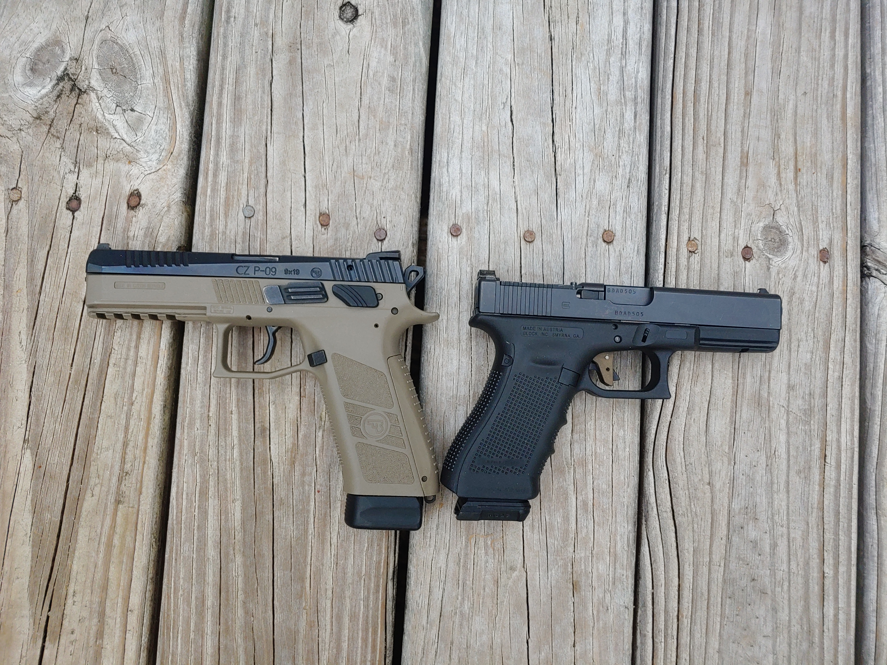 Glock Vs Cz: Stacking The G17 Up Against The P09
