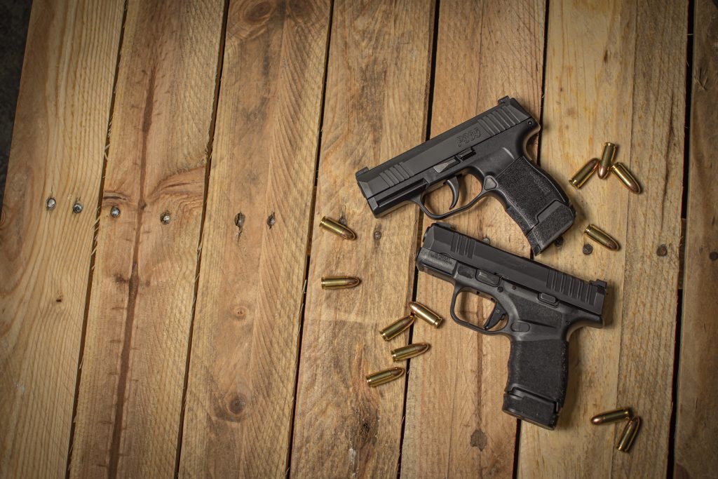 Between the Springfield Hellcat, Glock 26, and Sig P365, which