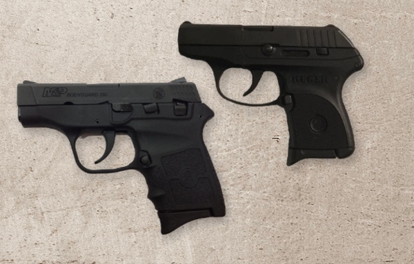 Pocket Guns Ruger LCP and Bodyguard 380 Frame Sizes